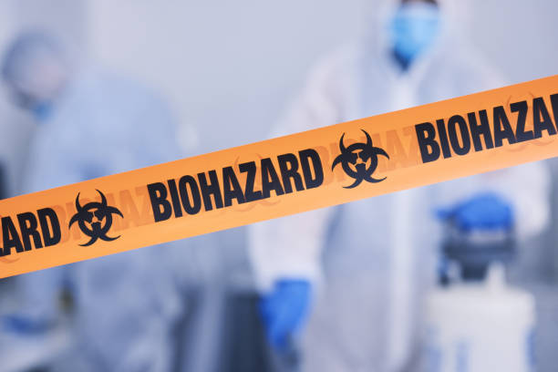 Professional Biohazard technician working in Glen Rock, PA